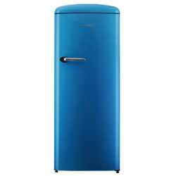 Gorenje ORB153 Freestanding Fridge, A+++ Energy Rating, Right-Hand Hinge, 60cm Wide Baby Blue